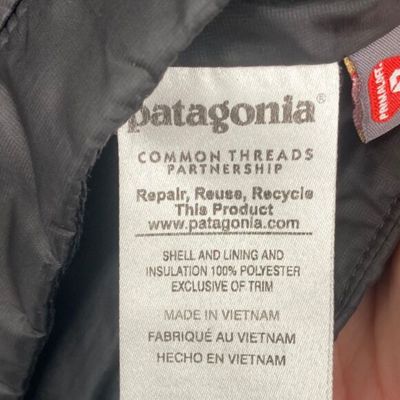 Patagonia Nano Puff Quilted Puffer Black Jacket Women's Small - Picture 7 of 9